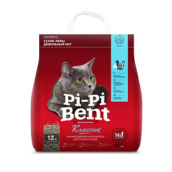 Pi-Pi Bent Classic комкующийся наполнитель 5кг