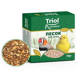 Песок для птиц минеральная подкормка Standart 70г Triol