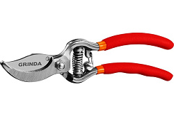 Секатор G1 "мини" цельнокованый, плоскостной, 150 мм 423101 GRINDA 