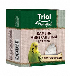 Минеральный камень для птиц Original Шишка с ракушечником 25гр Triol