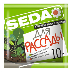 SEDA  Удобрение ДЛЯ РАССАДЫ 10гр ускоритель роста и развития  